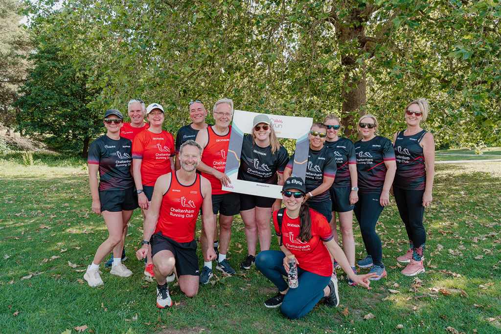 CRWC members gathered together in a park
